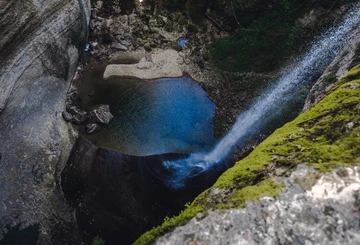 Роупджампинг. Шакуранский водопад