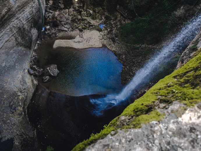 Роупджампинг. Шакуранский водопад